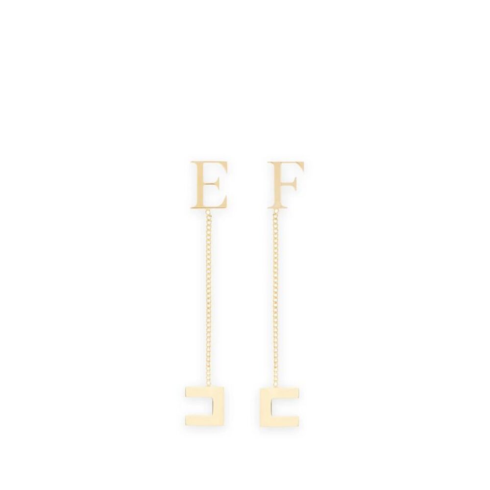Elisabetta Franchi Gold Earrings Women